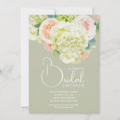 Brautparty der Frühlingsflora Einladung (Vorderseite)