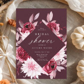 Brautparty der Herbstromantik Einladung