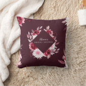 Brautparty der Herbstromantik Kissen (Decke)