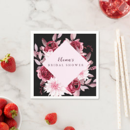 Brautparty der Herbstromantik Serviette