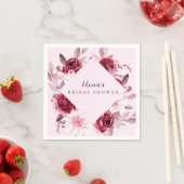 Brautparty der Herbstromantik Serviette (Beispiel)