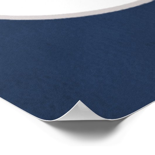 Brautparty der Marine Poster (Ecke)