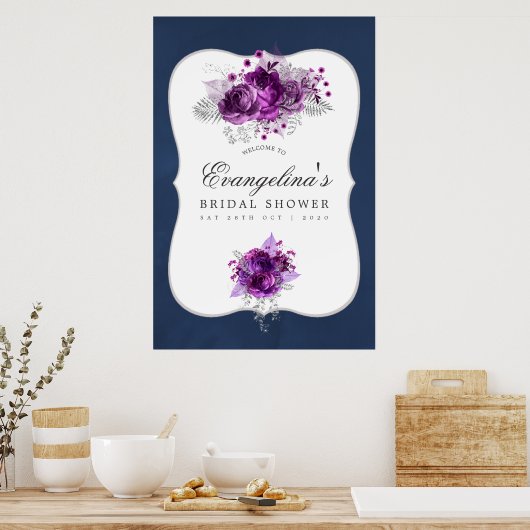 Brautparty der Marine Poster (Küche)