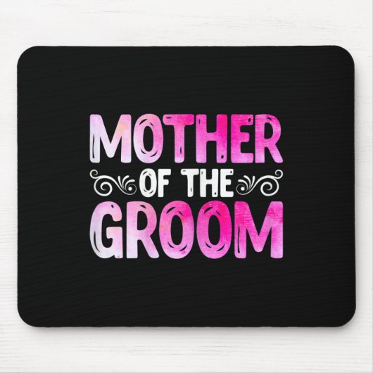Brautparty der Mutter zum Muttertag, Hochzeit Mot Mousepad (Vorne)