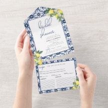 Brautparty der Rezeptkarte für Wasserfarben