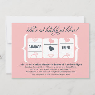 Brautparty der Steckmaschine Einladung