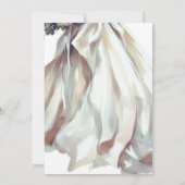 Brautparty der Wasserfarbenbrille Einladung (Rückseite)