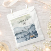 Brautparty der Wasserfarbenwälder Geschenktütchen (Ausgeschnitten)