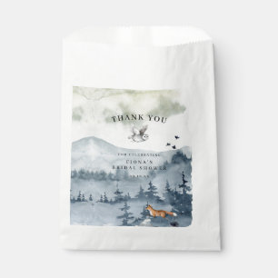 Brautparty der Wasserfarbenwälder Geschenktütchen