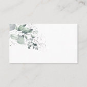 Brautparty der Weinverkostung Platzkarte (Rückseite)