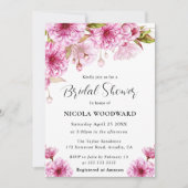 Brautparty der Zweigstelle Wasserfarbe Einladung (Vorderseite)