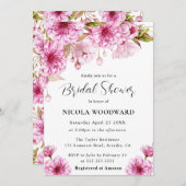 Brautparty der Zweigstelle Wasserfarbe Einladung (Vorne/Hinten)