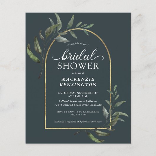 BRAUTPARTY des Eukalyptus-BUDGET (Vorderseite)