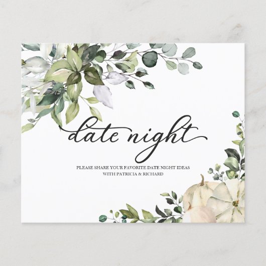 Brautparty des Kürbisfalles (Vorderseite)