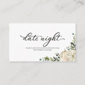 Brautparty des Kürbisfalles Begleitkarte (Vorderseite)