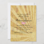 Brautparty des Küstennetzes Einladung (Rückseite)