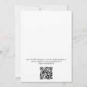 Brautparty des QR-Kodex für Landwirte Einladung (Rückseite)
