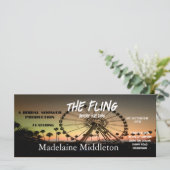 Brautparty Desert Sunset Festival Flying (Stehend Vorderseite)