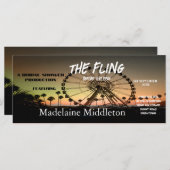 Brautparty Desert Sunset Festival Flying (Vorne/Hinten)