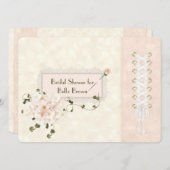 Brautparty-Design Einladung (Vorne/Hinten)