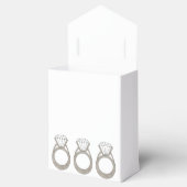 Brautparty Diamond für die Hochzeitspartnerschaft Geschenkschachtel (Geöffnet)