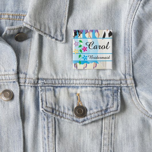 Brautparty Dinner und Probe Button (Beispiel)