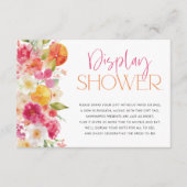 Brautparty Display Dusche Karte Helle Zitrone (Vorderseite)