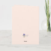 Brautparty Dusche Funny Cartoon Polterabend Karte (Rückseite)