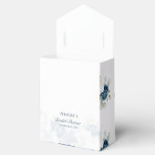 Brautparty Dusty Blue Floral Rustikal Geschenkschachtel (Geöffnet)