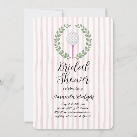 Brautparty Einladung (Vorderseite)