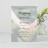 Brautparty Einladung (Stehend Vorderseite)