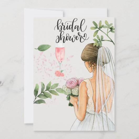 Brautparty Einladung (Rückseite)