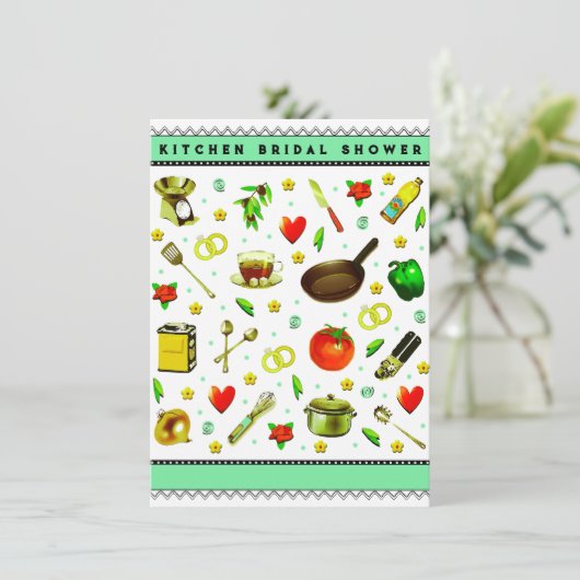 Brautparty Einladung (Stehend Vorderseite)