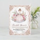 Brautparty Einladung (Stehend Vorderseite)