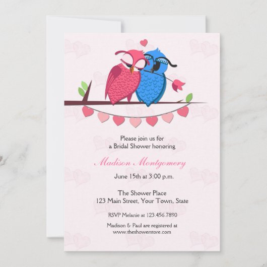 Brautparty Einladung (Vorderseite)