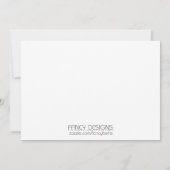 Brautparty Einladung (Rückseite)