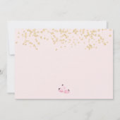 Brautparty Einladung (Rückseite)