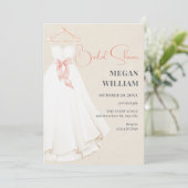 Brautparty Einladung (Stehend Vorderseite)