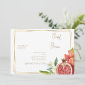 Brautparty Einladung (Stehend Vorderseite)