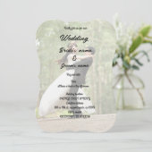 Brautparty Einladung (Stehend Vorderseite)