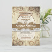 Brautparty Einladung (Stehend Vorderseite)