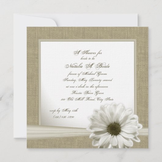 Brautparty Einladung (Vorderseite)