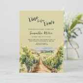 Brautparty Einladung (Stehend Vorderseite)