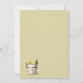 Brautparty Einladung (Rückseite)