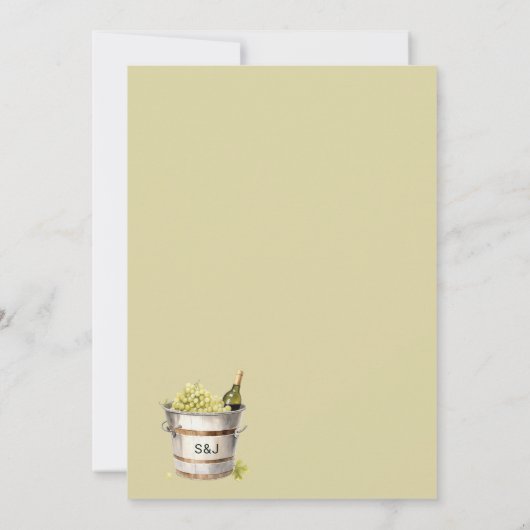 Brautparty Einladung (Rückseite)