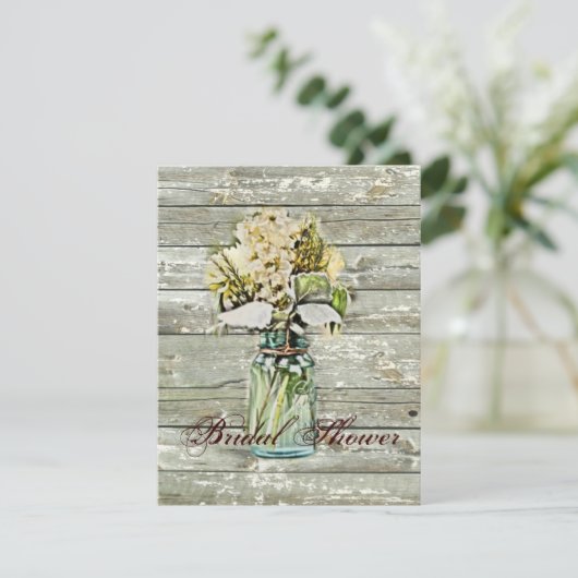 Brautparty Einladung (Stehend Vorderseite)