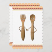 Brautparty Einladung (Vorne/Hinten)