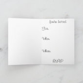 Brautparty Einladung (Innenseite)