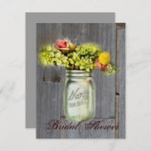 Brautparty Einladung (Vorne/Hinten)