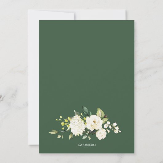 Brautparty Einladung (Rückseite)